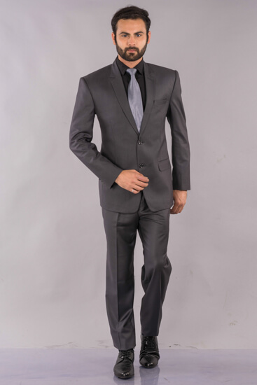 displaying image of Dark Grey Full Suit