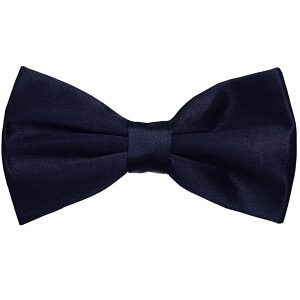 displaying image of Navy Blue Bow Tie